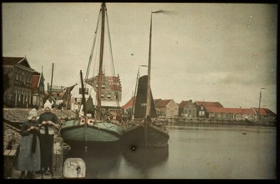 Der Hafen von Volendam von Anonymous
