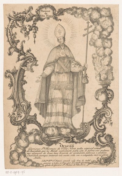 Heiliger Thomas von Villanova von Anonymous