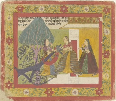Krishna hat den Wagendämon zerstört von Anonymous