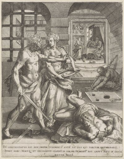 Enthauptung Johannes des Täufers von Anonymous