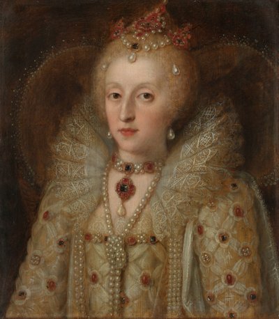 Porträt von Elizabeth I., Königin von England von Anonymous