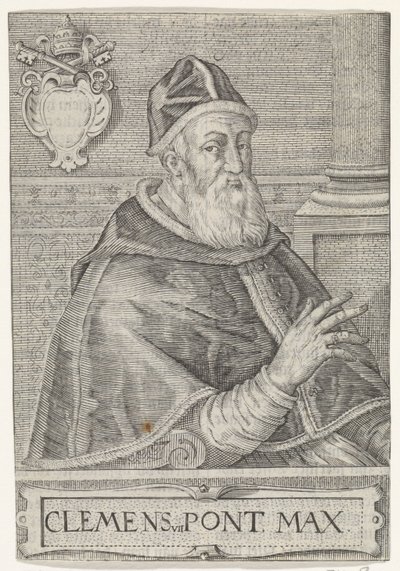 Porträt Papst Clemens VII von Anonymous