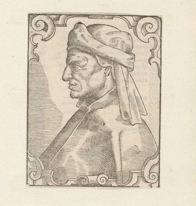 Porträt von Bartolus von Sassoferrato von Anonymous