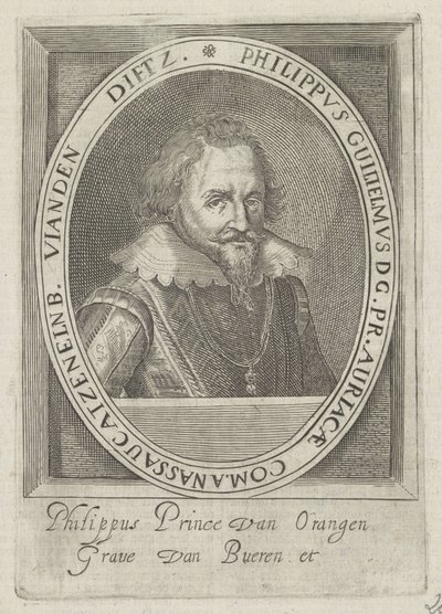 Porträt von Filips Willem, Prinz von Oranien von Anonymous