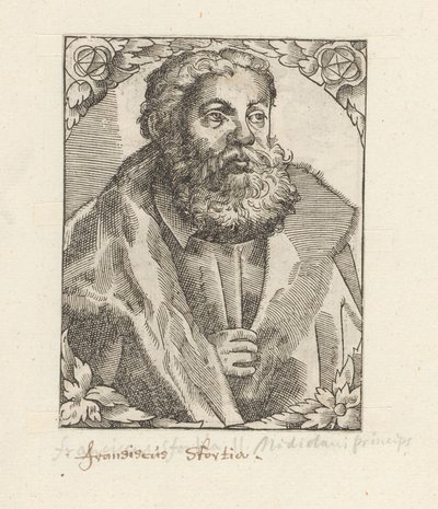 Porträt von Francesco II Sforza von Anonymous