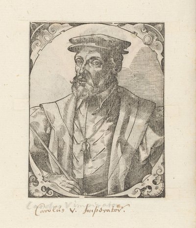 Porträt von Karl V. von Habsburg von Anonymous