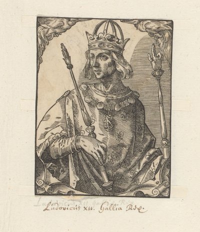 Porträt von Ludwig XII., König von Frankreich von Anonymous