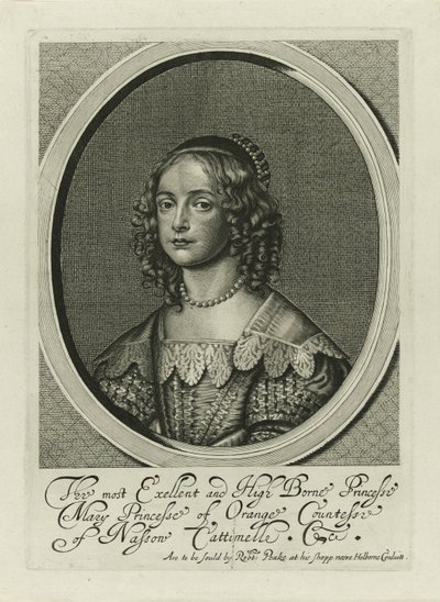 Porträt von Maria Henrietta Stuart von Anonymous