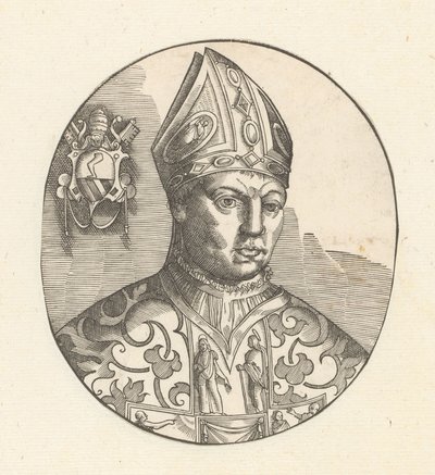 Porträt von Papst Johannes XXI. von Anonymous
