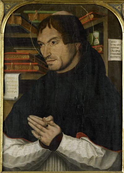 Der heilige Dionysius der Areopagit im Gebet von Anonymous