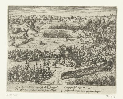 Schlacht bei Heiligerlee, 1568 von Anonymous