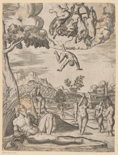 Sturz des Phaëthon von Anonymous