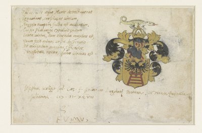 Wappen von Josephus Justus Scaliger von Anonymous