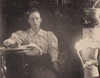 Hilma af Klint, ca. 1890 (Fotografie) von Anonymous Anonymous