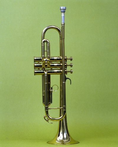 Musikinstrument: Trompete. 1990. von Anonymous Anonymous