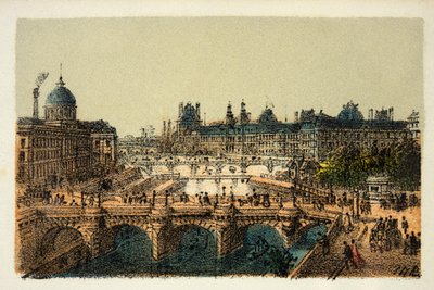 Paris 1874: Le Pont Neuf von Anonymous Anonymous