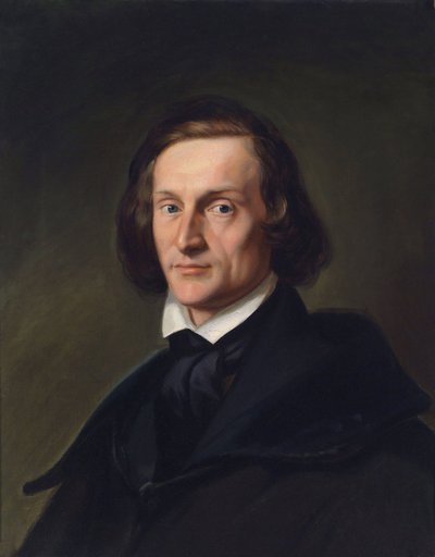 Porträt von Franz Liszt (1811-1886) von Anonymous Anonymous