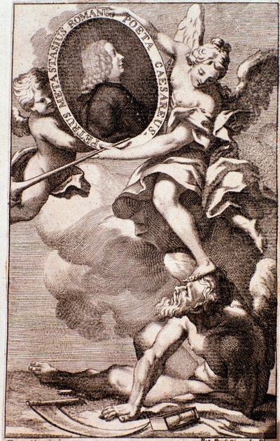 Porträt von Pietro Metastasio (Gravur) von Anonymous Anonymous