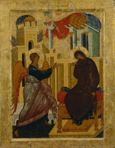 Die Verkündigung, 1497 von Anonymous Russian icon painter