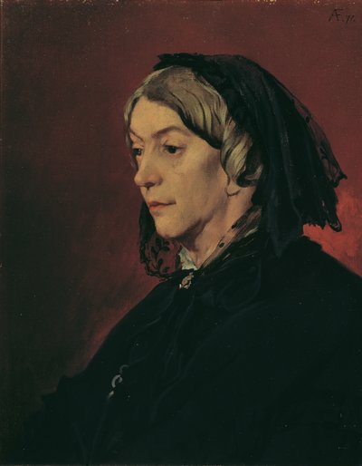 Henriette Feuerbach, die Stiefmutter des Künstlers von Anselm Feuerbach