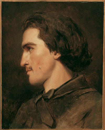 Selbstbildnis (?) von Anselm Feuerbach