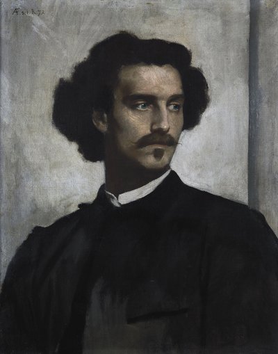 Selbstporträt von Anselm Feuerbach