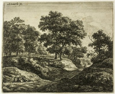 Familie ruht sich aus von Anthonie Waterloo
