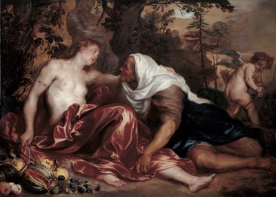Vertumnus und Pomona, ca. 1625 von Anthony van Dyck