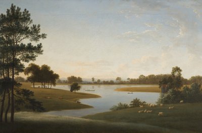 Tabley: Der Park und der Teich von Anthony Devis