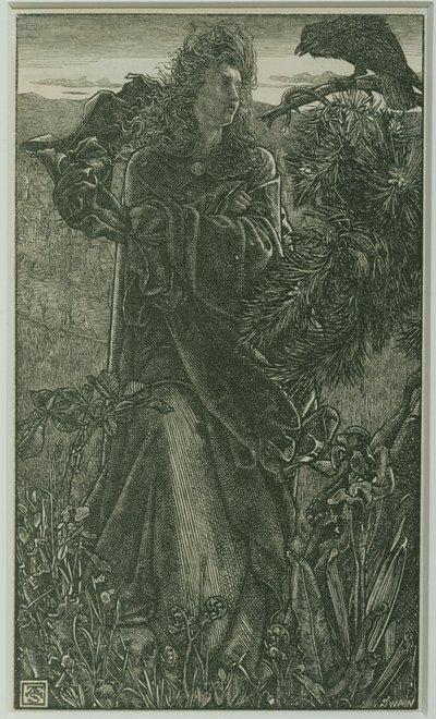 Harald Harfagr (gest. ca. 940) von Anthony Frederick Augustus Sandys