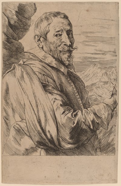 Jodocus de Momper von Anthony van Dyck