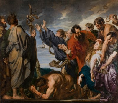 Moses und die eherne Schlange von Anthony van Dyck
