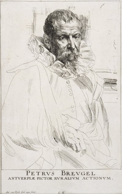 Pieter Brueghel von Anthony van Dyck