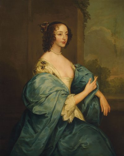 Porträt von Königin Henrietta Maria von Anthony van Dyck