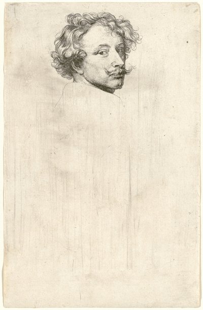Selbstporträt, wahrscheinlich 1626-1641 von Anthony van Dyck
