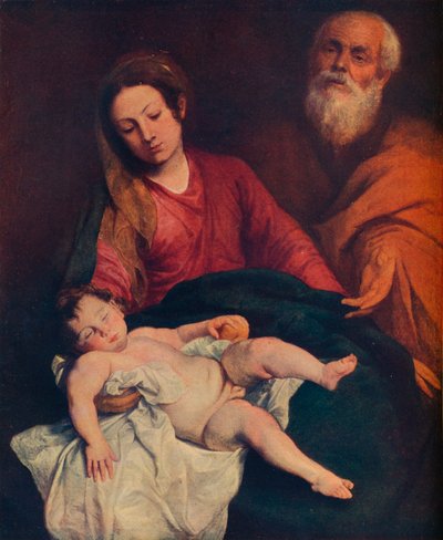 Die Heilige Familie, um 1624 von Anthony van Dyck