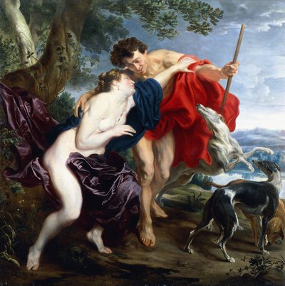 Venus und Adonis, 1621 von Anthony van Dyck