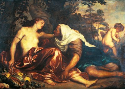 Vertumnus und Pomona von Anthony van Dyck