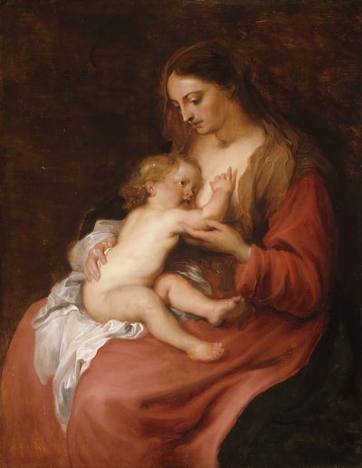 Jungfrau und Kind, ca. 1620 von Anthony van Dyck