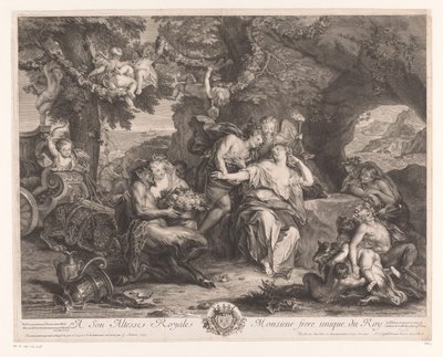 Bacchus und Ariadne von Antoine Coypel