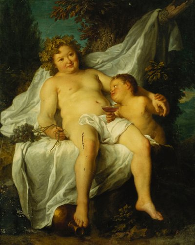 Der betrunkene Silenus von Antoine Coypel