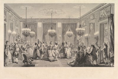 Le Bal Paré von Antoine Jean Duclos