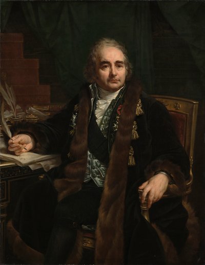 Porträt von Graf Jean-Antoine Chaptal von Antoine Jean Gros