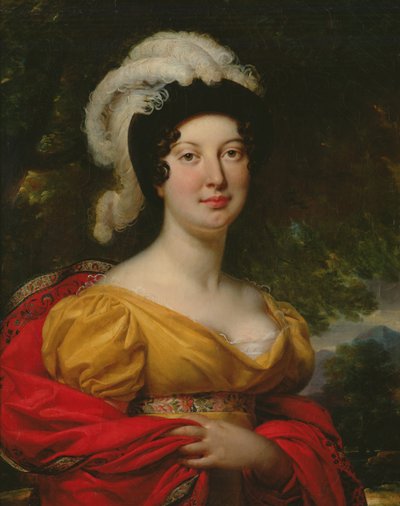 Porträt der Frau von Marschall Lannes von Antoine Jean Gros