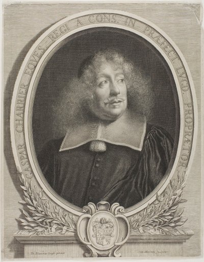 Gaspar Charrier, Königlicher Sekretär von Antoine Masson