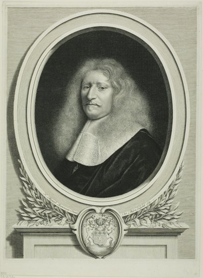 Porträt von Guillaume de Brisacier von Antoine Masson