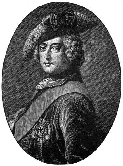 Friedrich der Große, König von Preußen, 1903 von Antoine Pesne