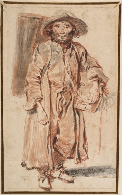 Der alte Savoyarde von Antoine Watteau