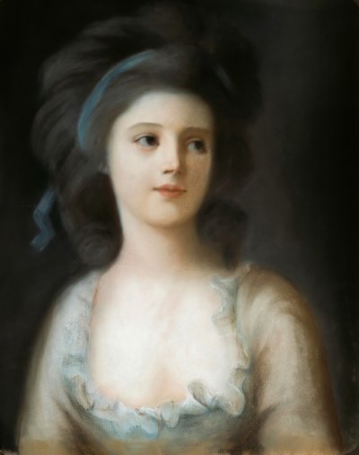 Porträt der Gräfin Zofia Potocka-Witt 1760-1822 von Anton Graff