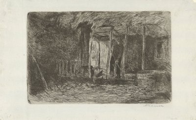 Heuschober von Anton Mauve